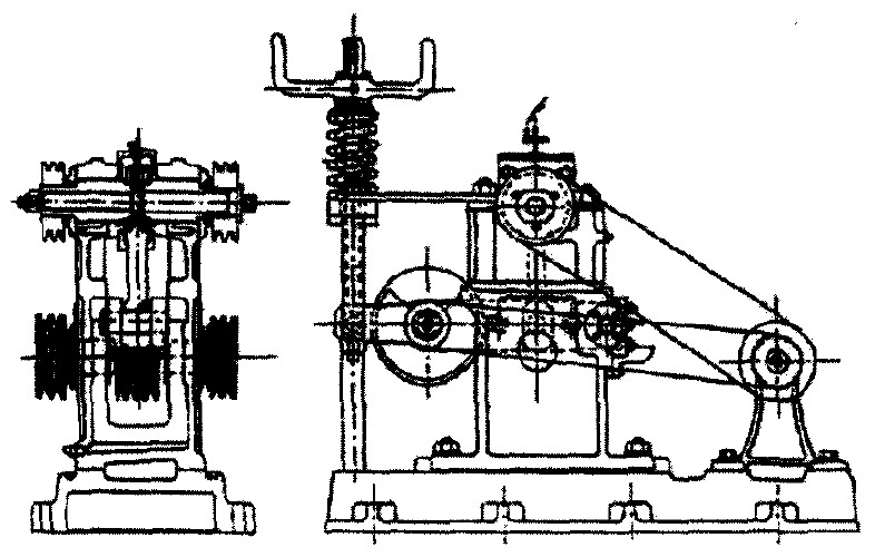 图5 动载式轴承试验装置 Fig.5 Dynamic load type bearing test rig